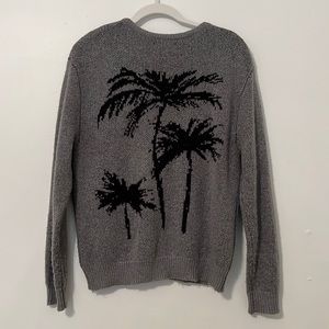 Amuse Society Palm Tree Sweater